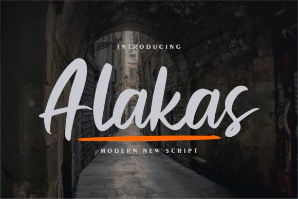 Alakas: The Handwritten Font for Bold Marketing