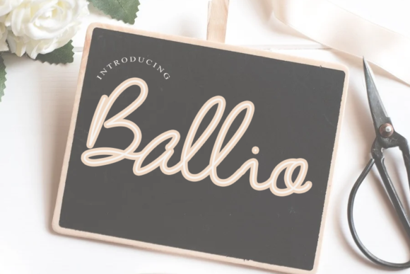 Ballio Font Review: A Natural Handwritten Typeface