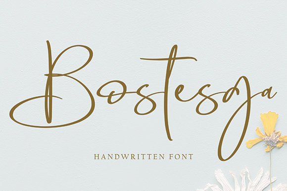 Bostesga Font: Elevate Your Campaign Visuals