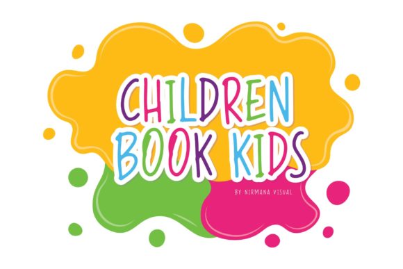 Children Book Kids Font: A Playful Typeface for Editorial Design