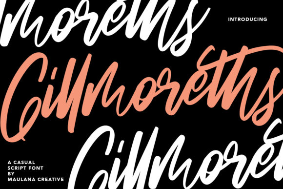 Gillmoreths: A Modern Script Font for Branding
