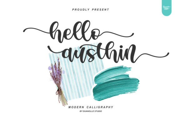 Hello Austhin: A Handwritten Font for Web Design