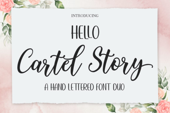 Hello Cartel Story Font for Makers