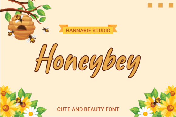 Honeybey: A Relaxed Script Font for Modern Brands
