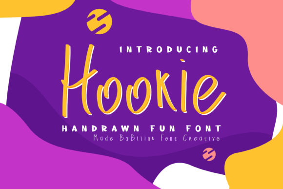 Hookie: A Playful Handwritten Font for Modern Editorial Design