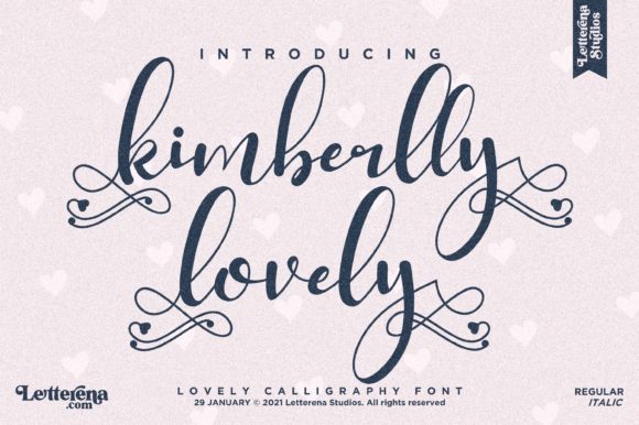 Kimberlly Lovely Font for Modern Web Design
