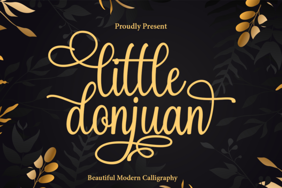 Little Donjuan: A Graceful Script Font for Branding