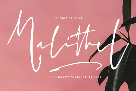 Malithel: A Handwritten Font for Editorial Design