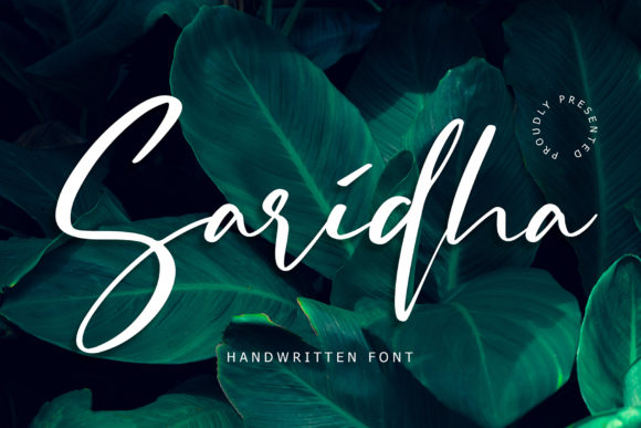 Saridha Font: Elevate Your Handmade Brand