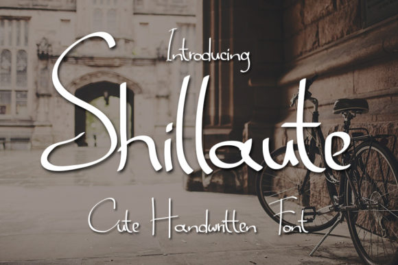 Shillaute: A Handwritten Font for Editorial Design