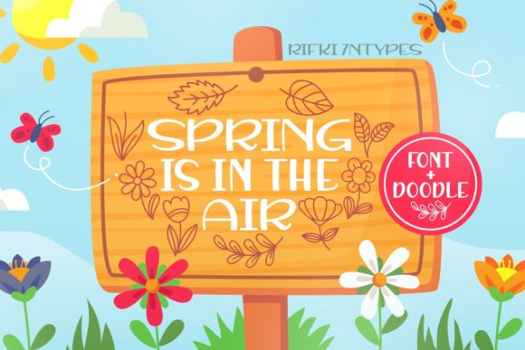 Spring is in the Air: A Fresh Typeface for Editorial Design