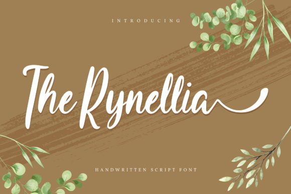 The Rynellia Typeface for Editorial Design